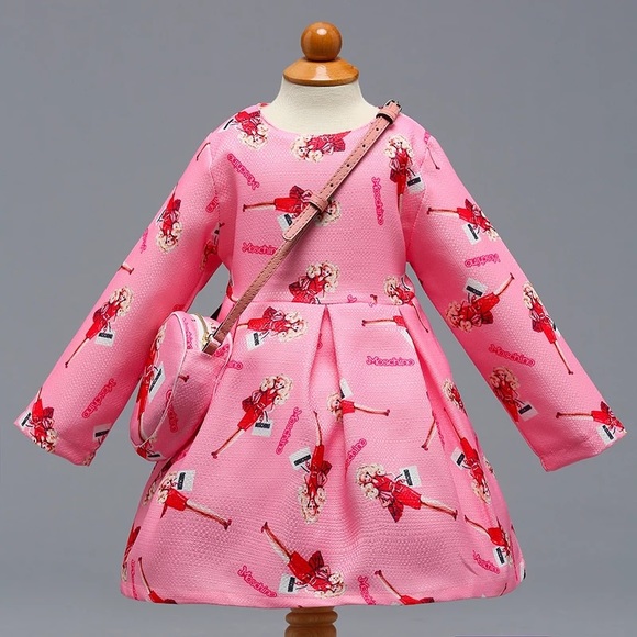 Boutique Princess Barbie Cute Dress with bag - Picture 2 of 6